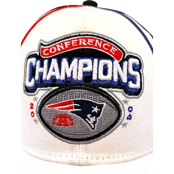 New England Patriots 2004 AFC Champions Reebok Adjustable Hat - Picture 9 of 12